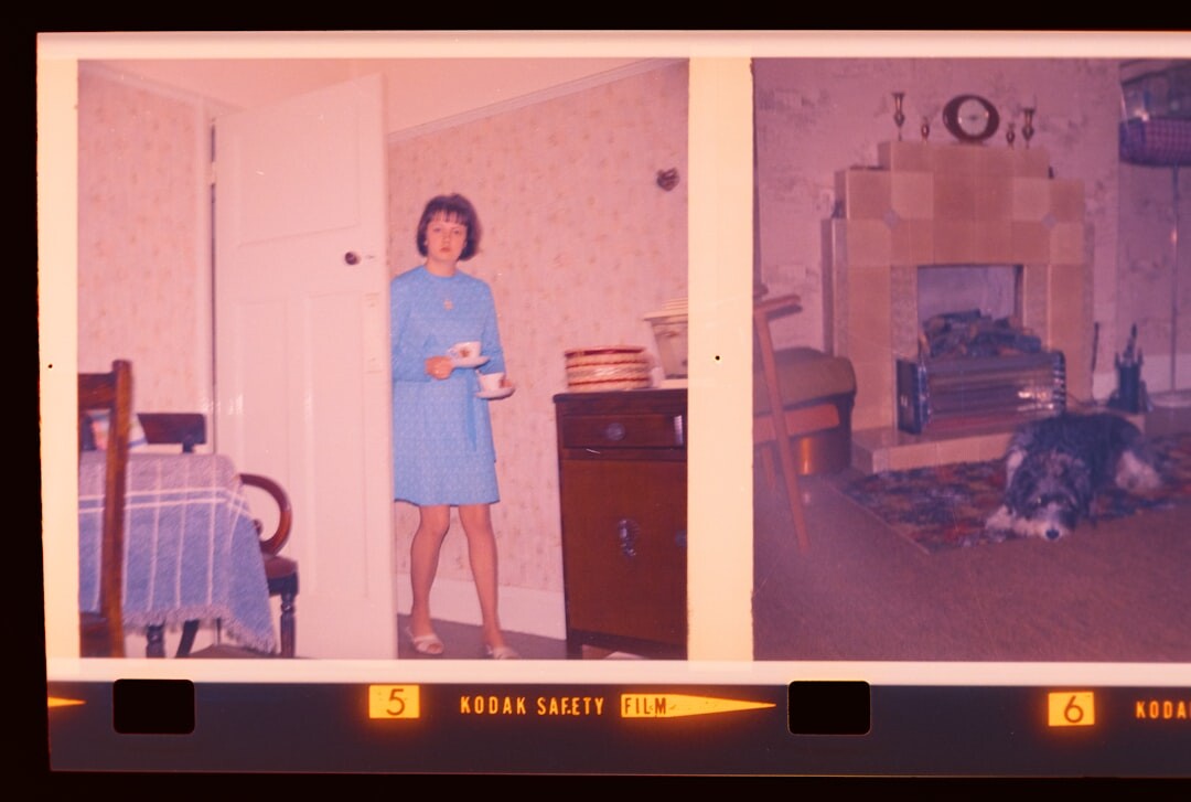 vintage tv show scene